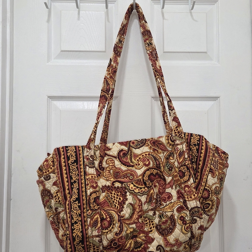 Paisley Patterned Tote Bag - Multicolor - Picture 5 of 11